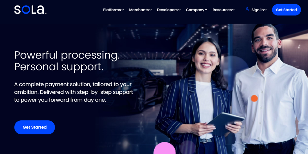 Sola Payments Screenshot 1