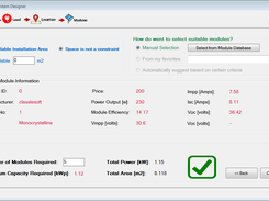 Solar Modules Selection