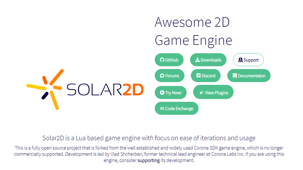 Solar2D Screenshot 1