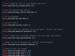 Solarized for Emacs Screenshot 1