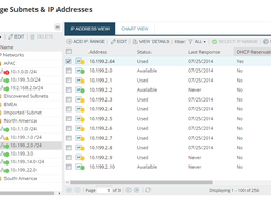 SolarWinds IP Address Manager Screenshot 1