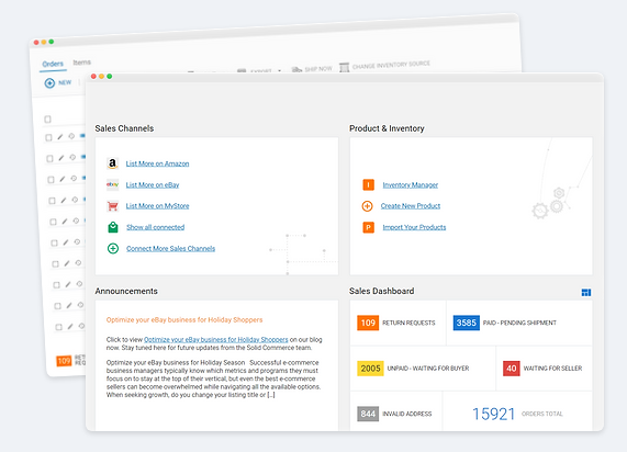 Solid Commerce Screenshot 1
