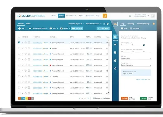 Solid Commerce Screenshot 1