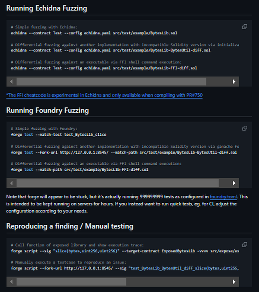 Solidity Fuzzing Boilerplate Screenshot 1