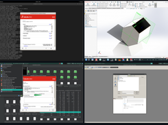 SOLIDWORKS for Linux Screenshot 1