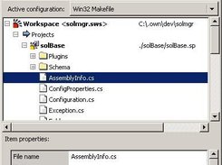 Sol Manager main window