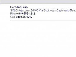 Print a phone list