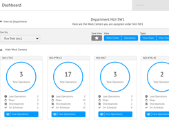 Operations Management Dashboard