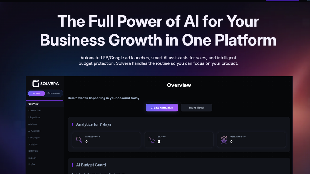 Solvera Screenshot 1