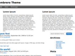 Sombrero Theme using the 24 column 960gs layout