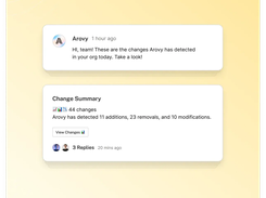 Rapid Notifications Stay aware of every change without the burden of manual monitoring.