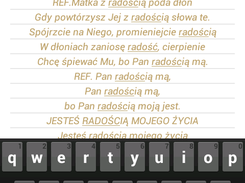 Seach song by words