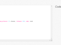 Sonic Pi Screenshot 1