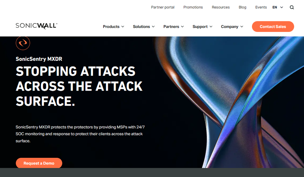 SonicSentry MXDR Screenshot 1