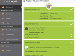 SonicWall Capture Client Screenshot 1