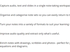 Sonocent Audio Notetaker Screenshot 3