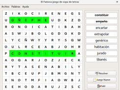 sopa de letras Screenshot 3