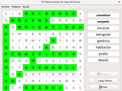 sopa de letras Screenshot 4