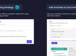 With our AI-driven Impact Strategy, you can leverage our extensive library of hundreds of industry templates to personalize and tailor them to meet your organization's needs. Whether you're building SMART metrics for mission-driven purposes or aligning with IRIS metrics for investor reporting, our strategy is just the beginning. The real value of our approach lies in our ability to guide you towards the best data collection strategy and dashboard plan to impress and engage funders, even before data collection begins.