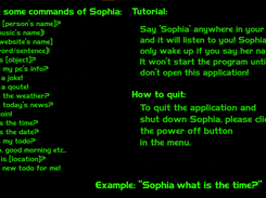 Sophia Screenshot 3