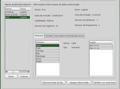 Atributos de uma fonte de dados