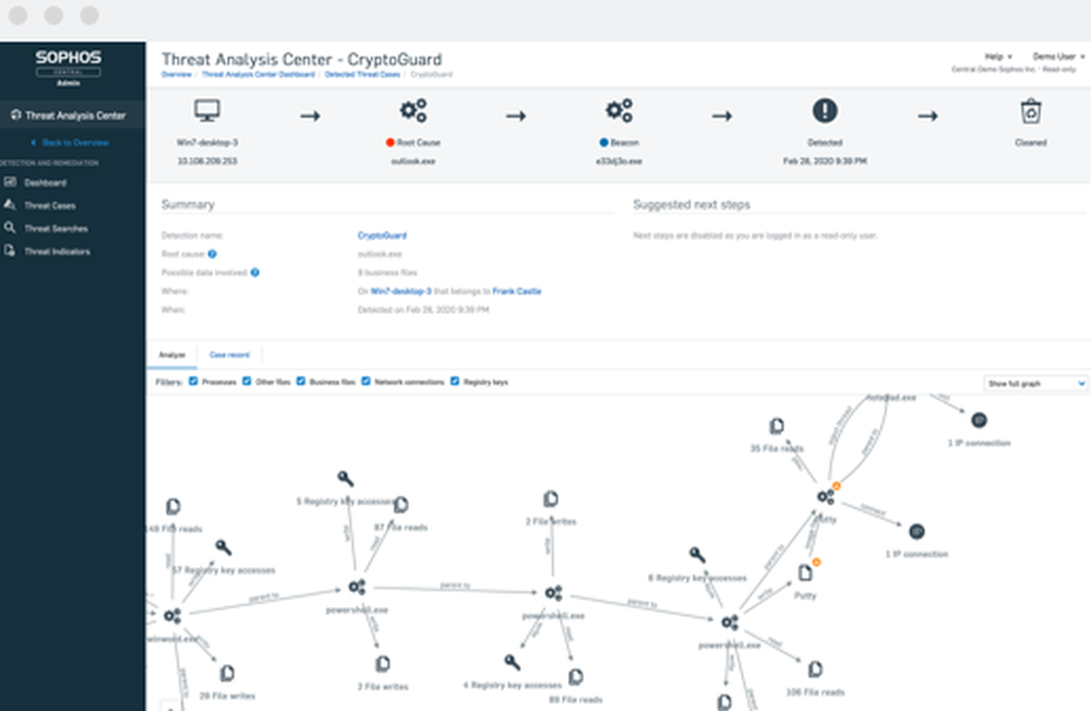 Sophos Intercept X for Mobile Screenshot 1