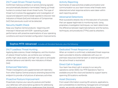 Sophos Managed Threat Response Screenshot 1