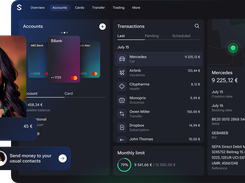 SBS Banking Platform Screenshot 1