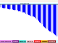Sorting-Visualizer Screenshot 2