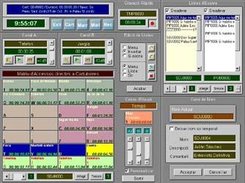 Live screen, configured with a 4x7 shortcut matrix