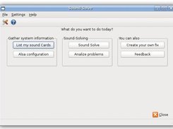 Sound Solve main menu (tons of work to be done).