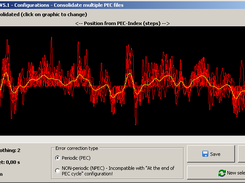 5- PEC Files consolidator window, stack and average multiple PEC recordings