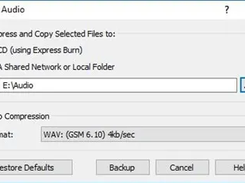 Backup Audio