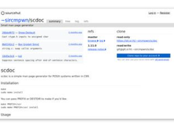 sourcehut Screenshot 1