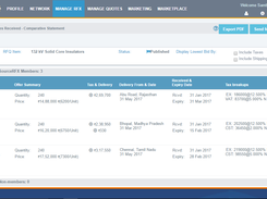 RFQ Price Compare