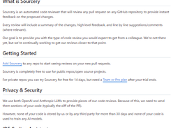 Sourcery AI Code Review Screenshot 1