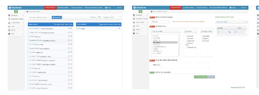 Soutron Legal Library Management Screenshot 1