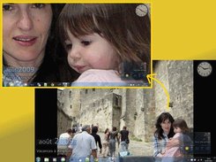 Portrait animation effect