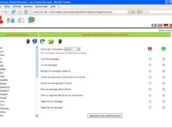 Management of mailboxes rights 