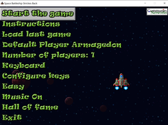 The menu