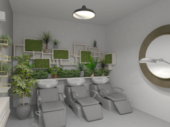 3D view beauty studio