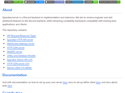 Spacebar Server Screenshot 1