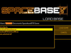New Load Base Screen