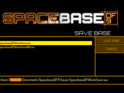 New Save Base Screen