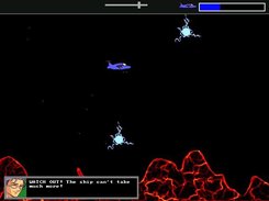 An early screenshot of the game. Still with test graphic.