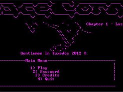 Main menu