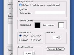 Spackle 1.5 connection properties