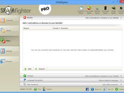 SPAMfighter Screenshot 1