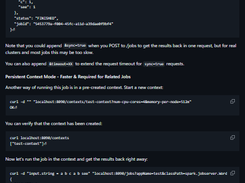 Spark JobServer Screenshot 1