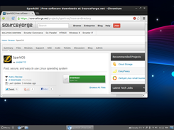 Access the internet with Chromium web browser